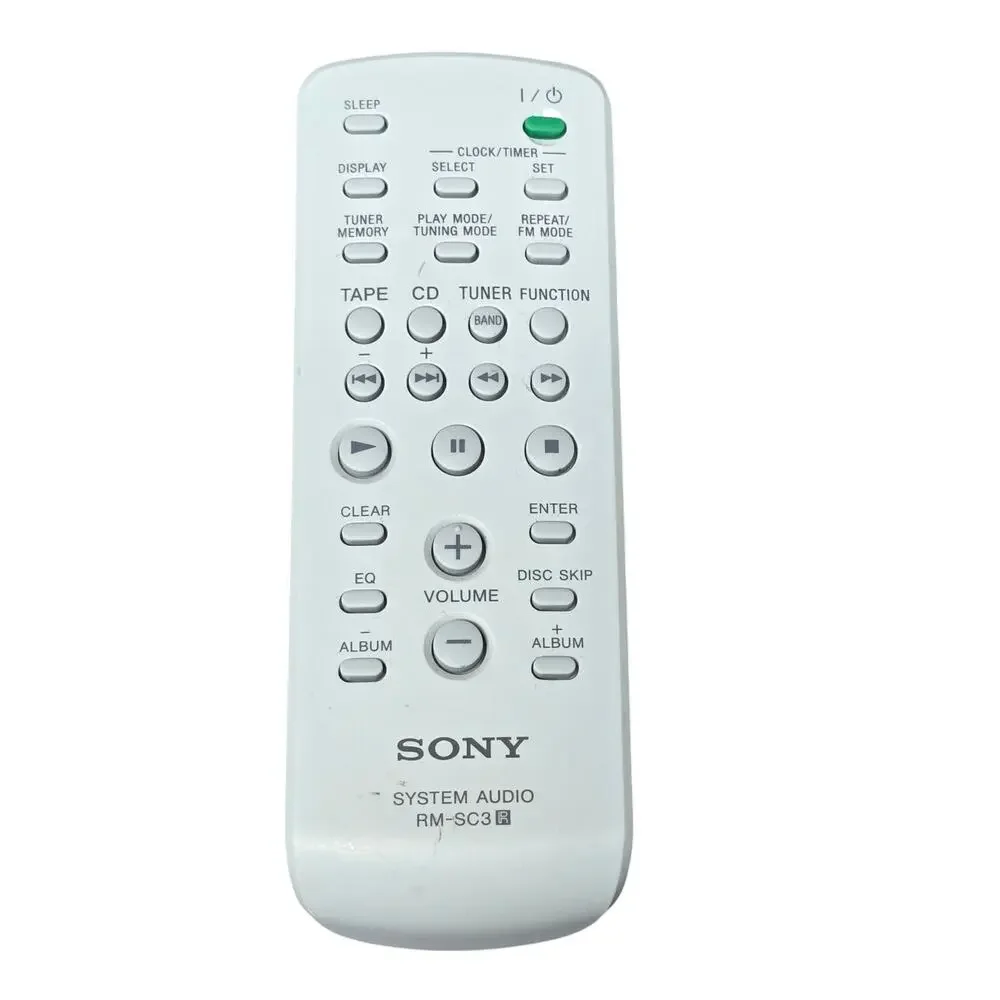 Genuine Sony RM-SC3 System Audio Remote Control Sony Mini Hi-Fi Stereo System